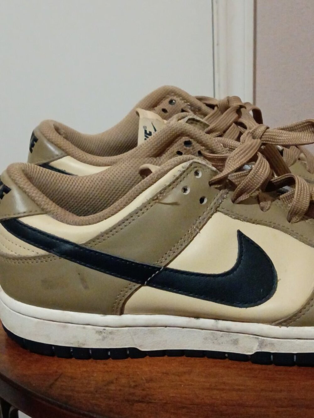 Nike Dunk Low 'Dark Driftwood' Sneakers [DD1503-200] Women's Size 8.5 - Picture 4 of 14